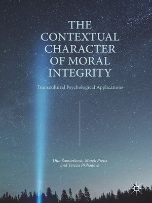 cover image of The Contextual Character of Moral Integrity